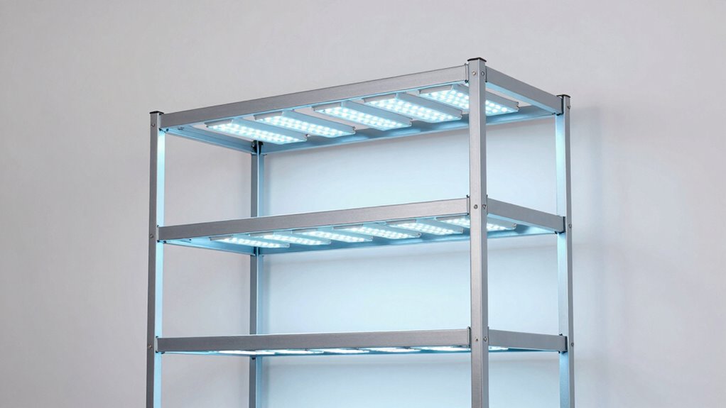 adjustable efficient grow racks