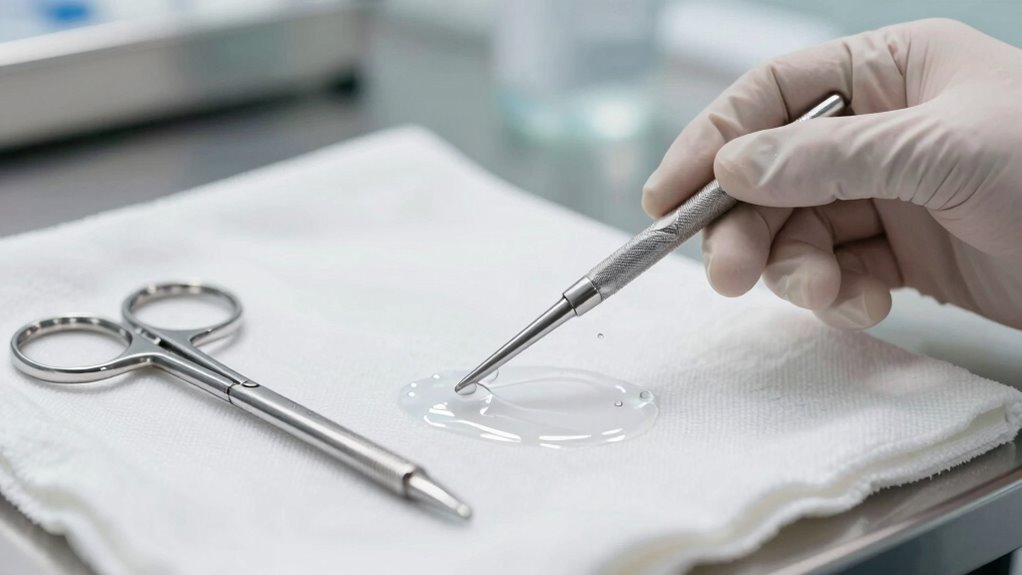 always sterilize your tools