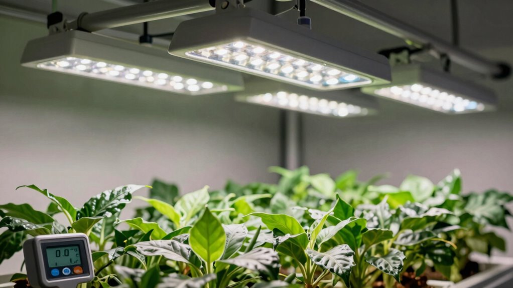 automated grow light control