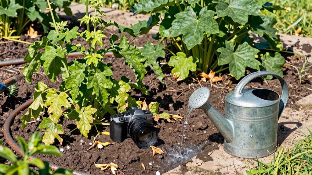 avoid overwatering plants