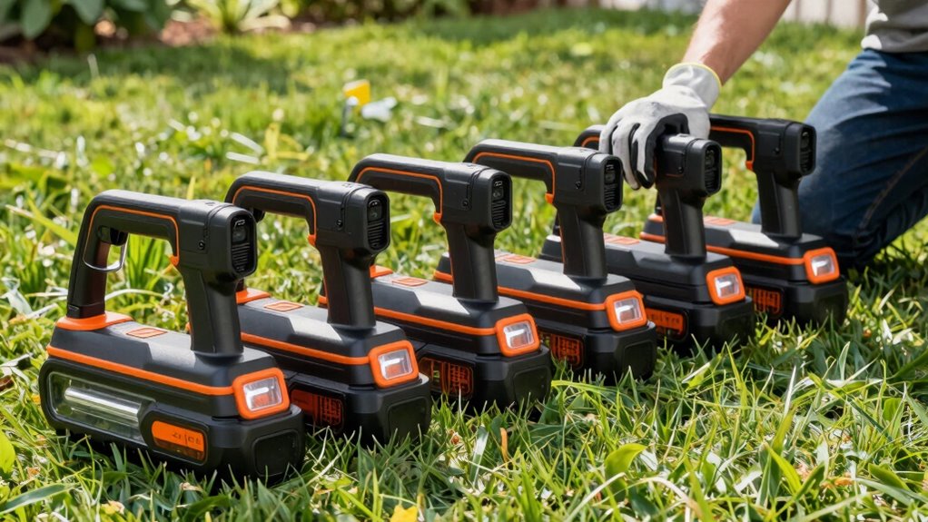 battery capacity spray efficiency