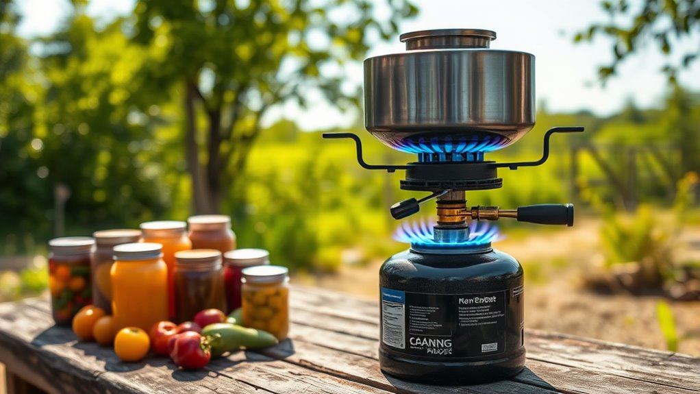 canning burner selection tips