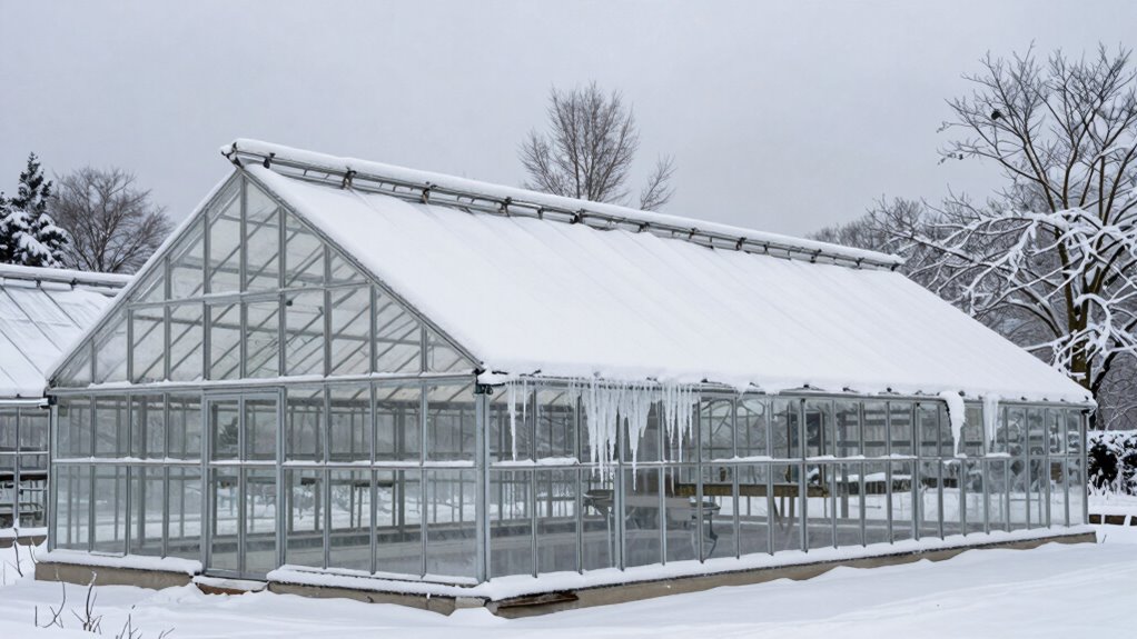 check greenhouse snow capacity