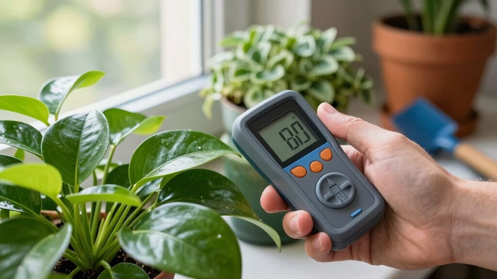 check plant s light health