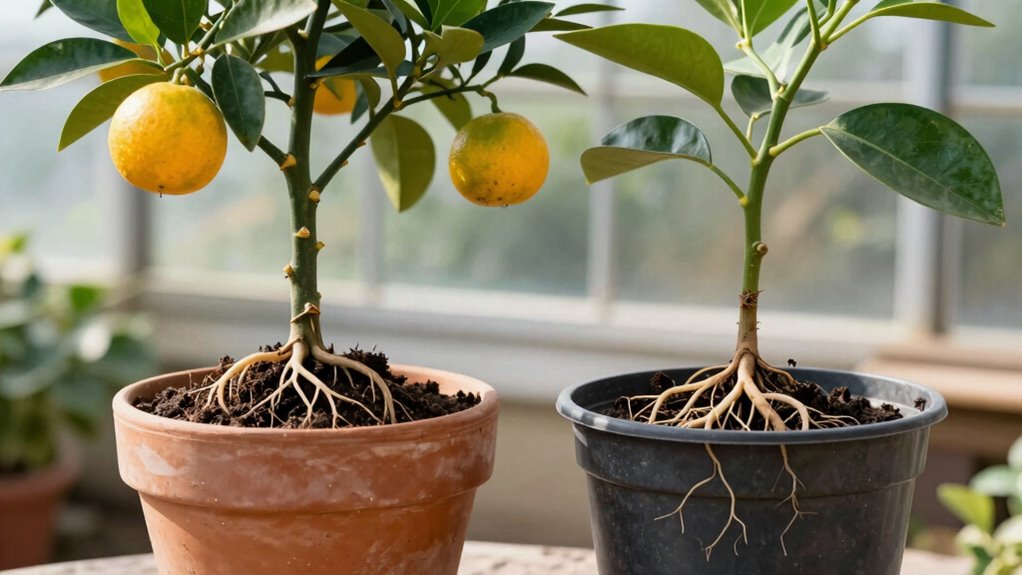 check roots and repot