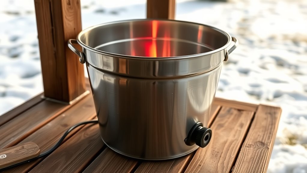 choosing durable heated buckets