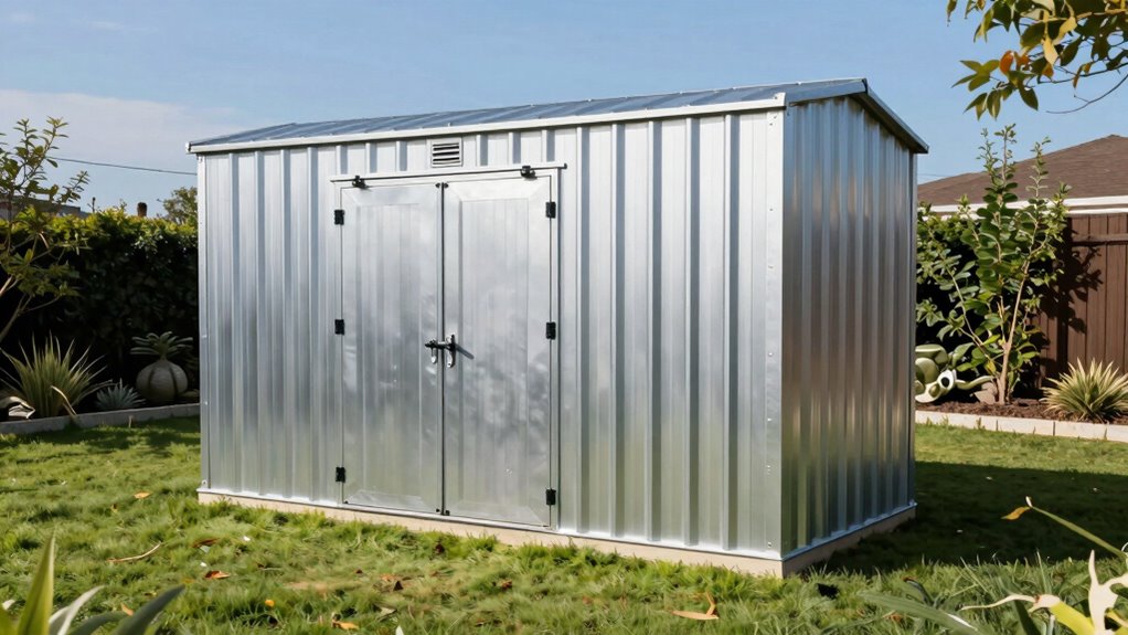 choosing durable metal storage sheds