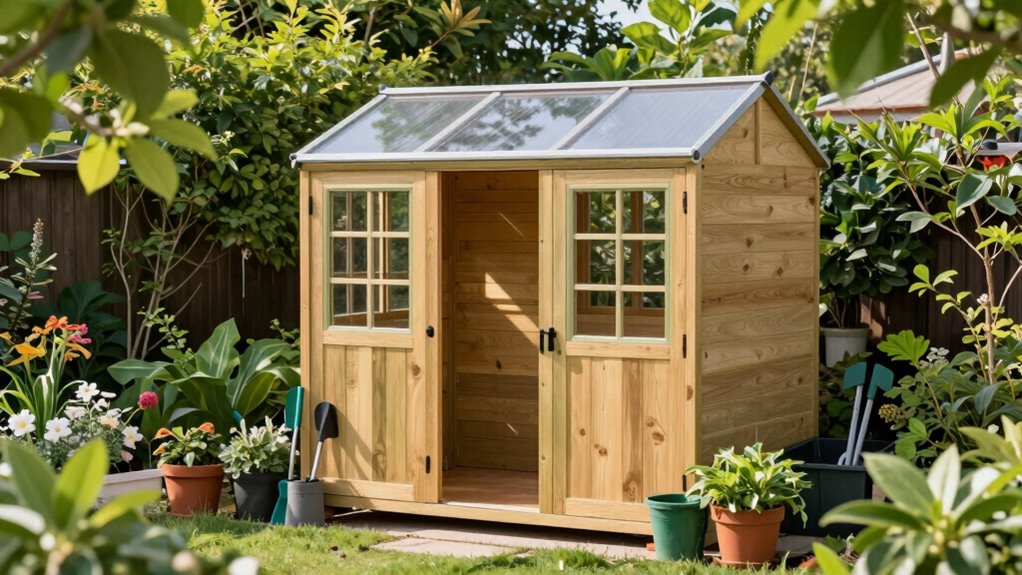 choosing suitable garden shed