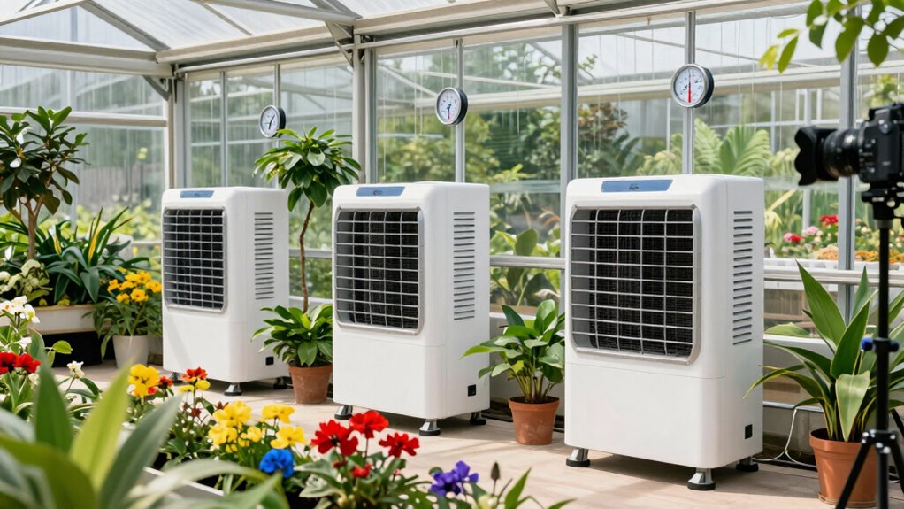choosing suitable greenhouse cooler