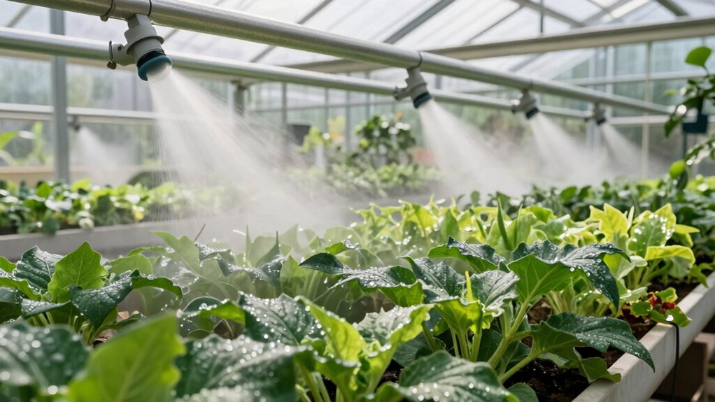 choosing suitable greenhouse misting systems