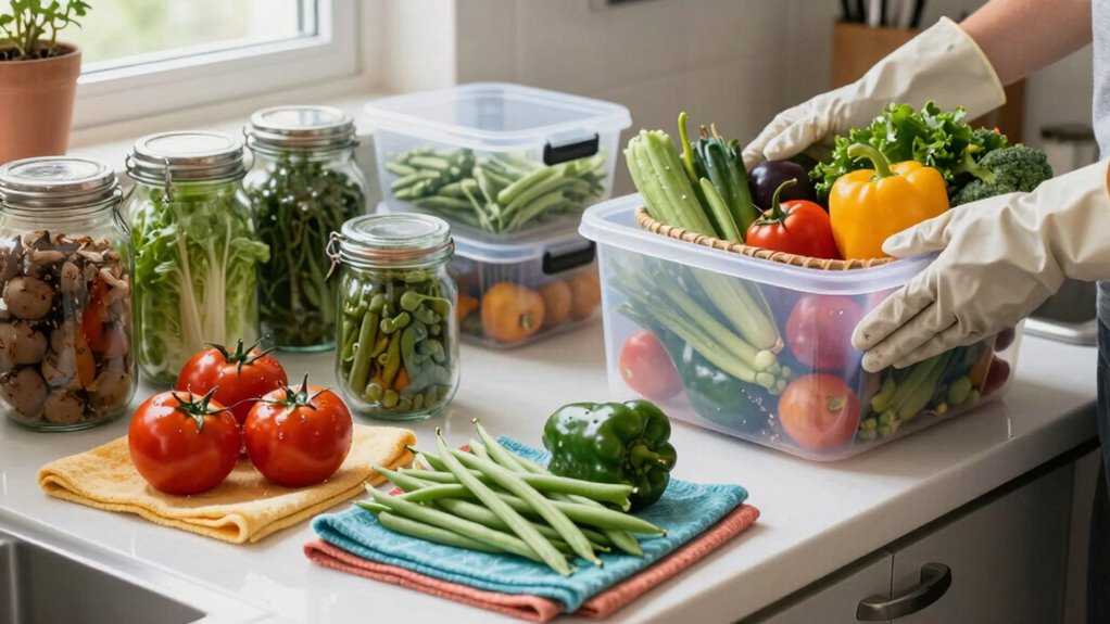 clean store transport carefully