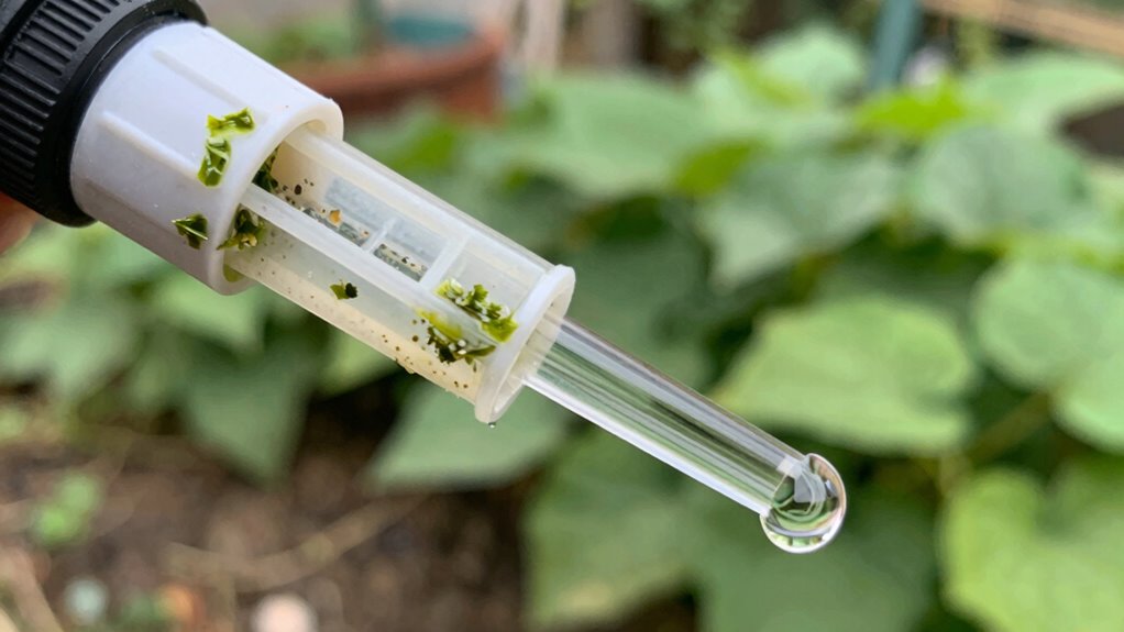 clogged emitters harm plant health