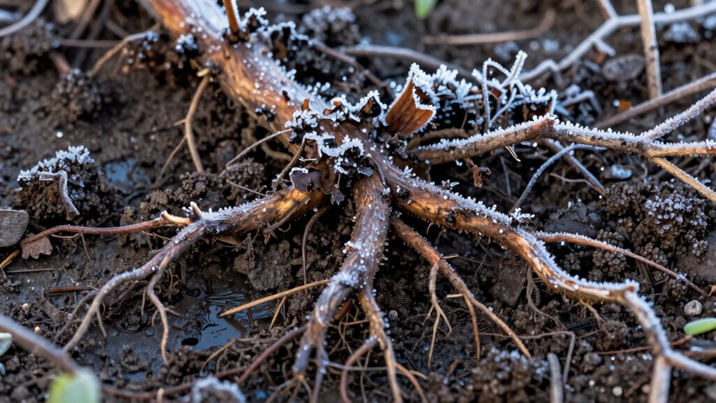 cold damp oxygen deprived roots