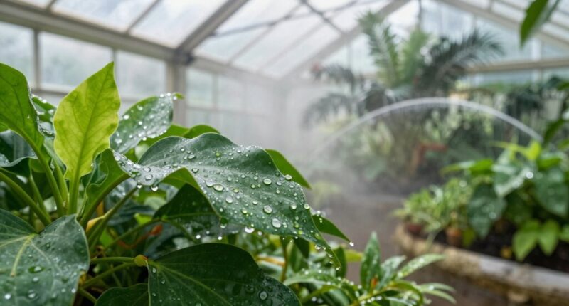 controlling greenhouse humidity effect