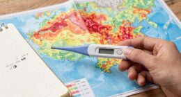 create homemade temperature map