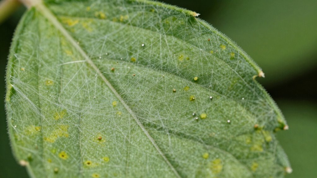 detect early mite symptoms