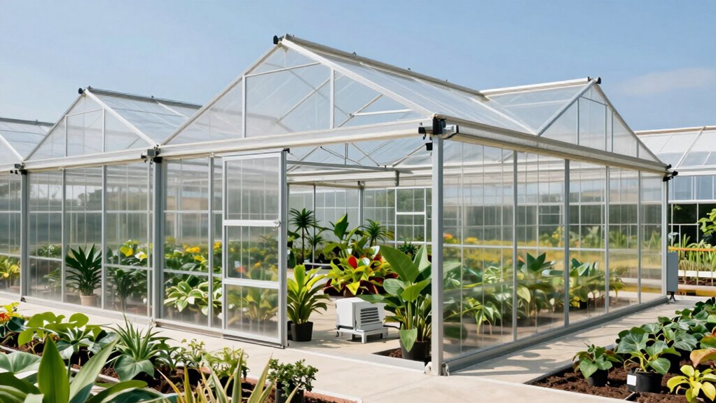 durable reinforced greenhouse features