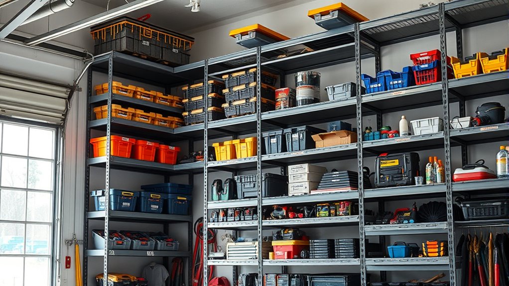 durable strong adjustable shelving