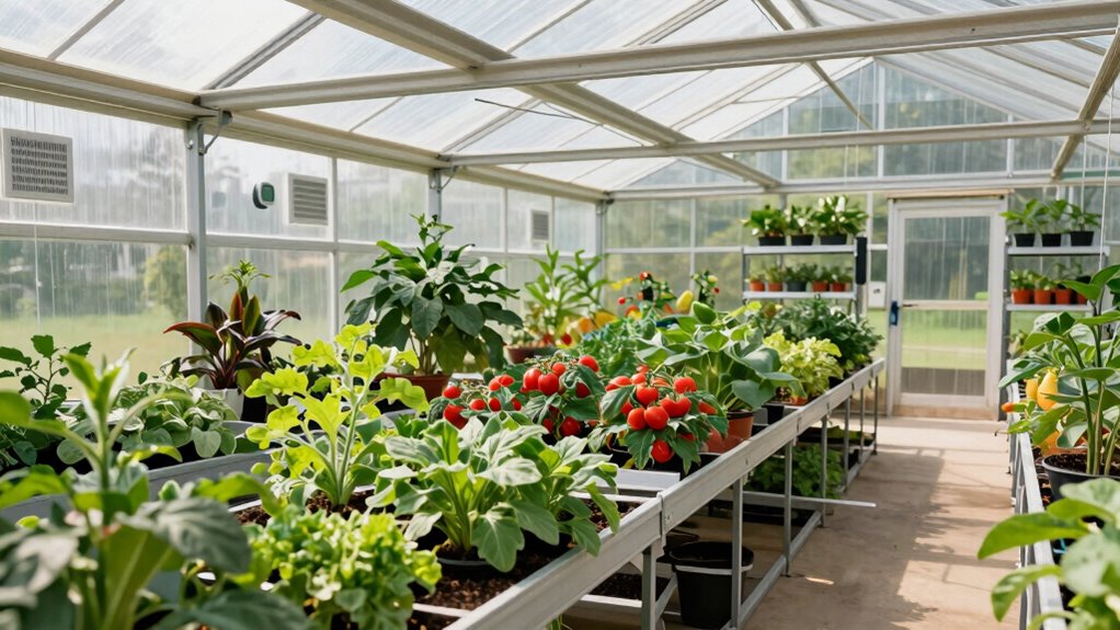 durable ventilated adaptable greenhouse