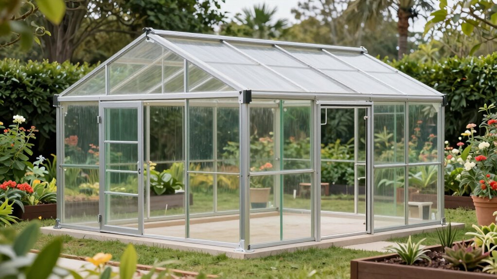 durable weather resistant greenhouse frame