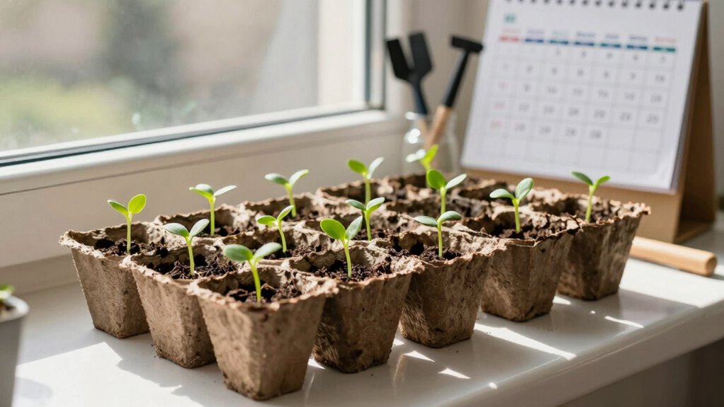 early seed starting promotes healthy growth