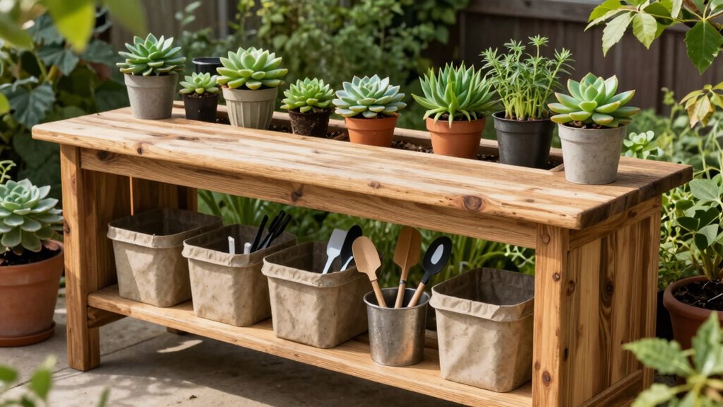 eco friendly potting station