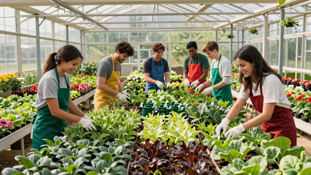 effective greenhouse volunteer planning