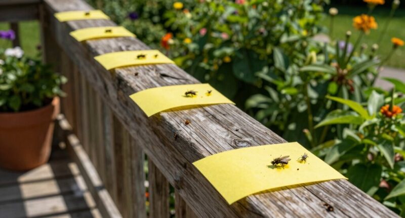 effective sticky trap placement