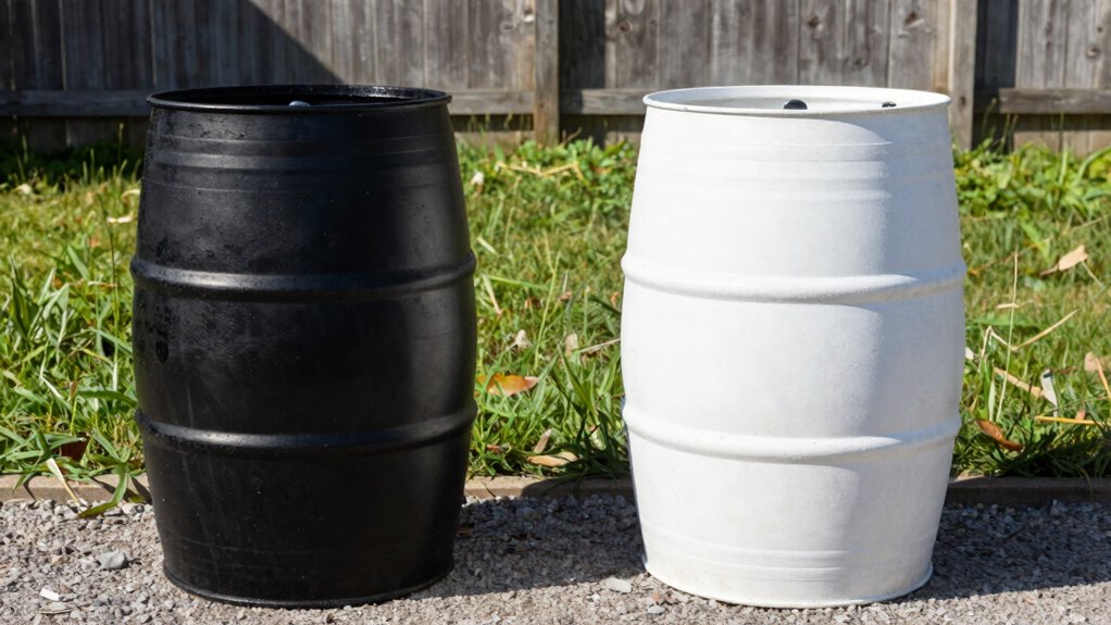 effective water barrel thermal mass