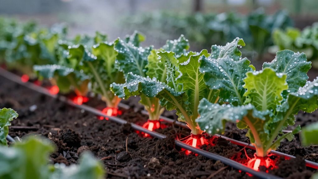 efficient localized plant heating