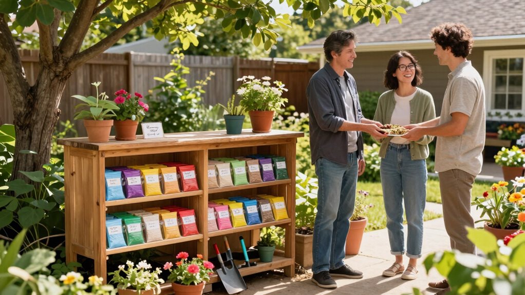 encourage community seed sharing