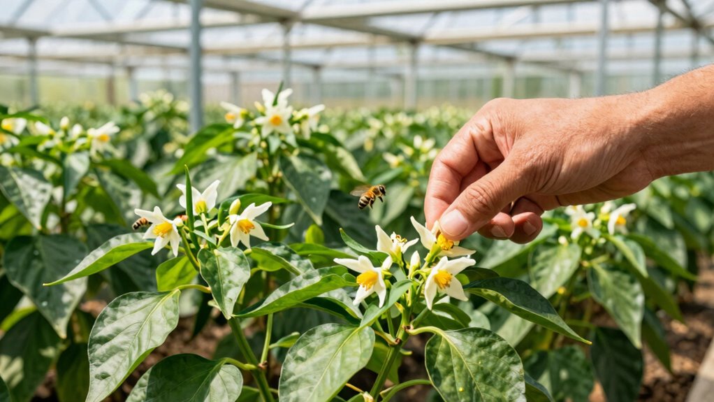 enhance pollination through visibility