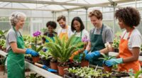 enjoyable greenhouse volunteer event