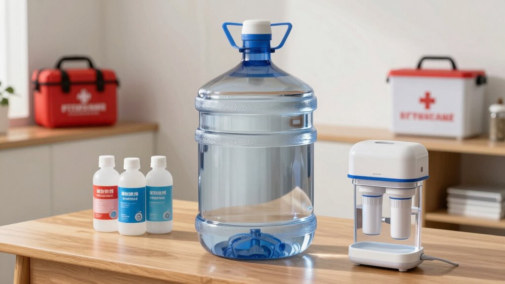ensure safe water storage