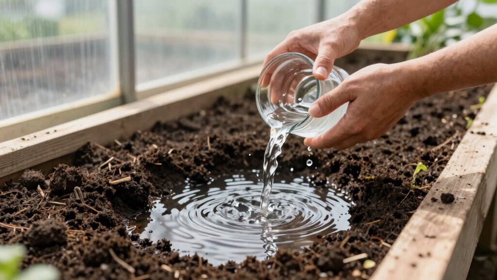 ensure soil drains effectively