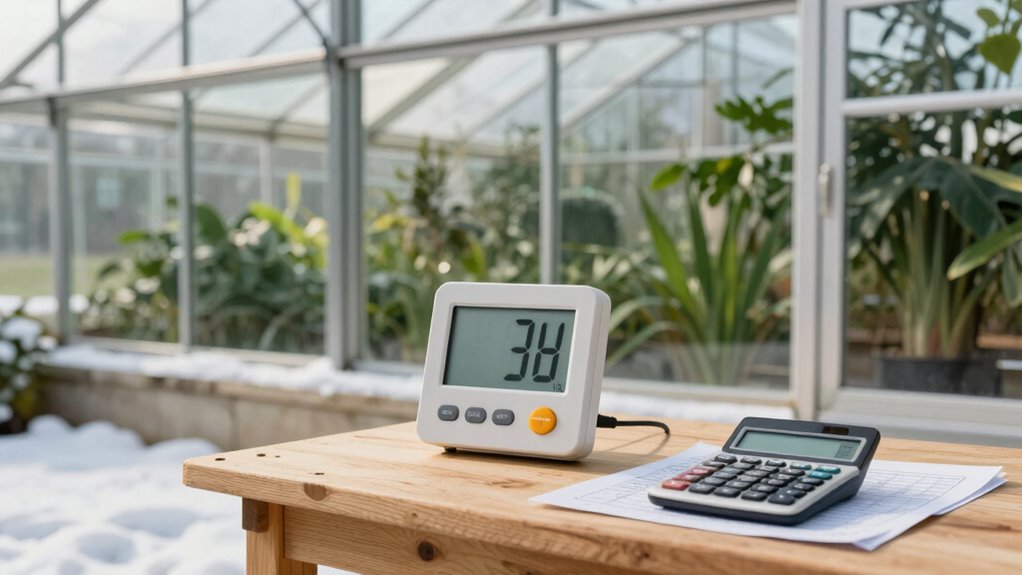 estimate greenhouse heating needs