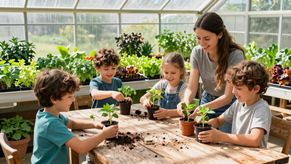 family friendly greenhouse activities