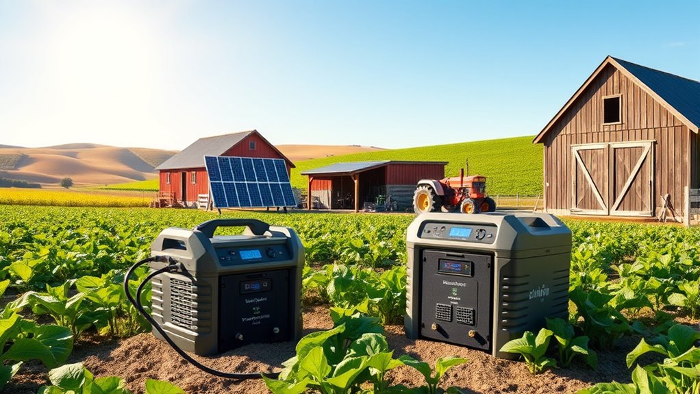 farm solar generator selection