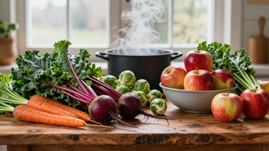 find local winter ingredients