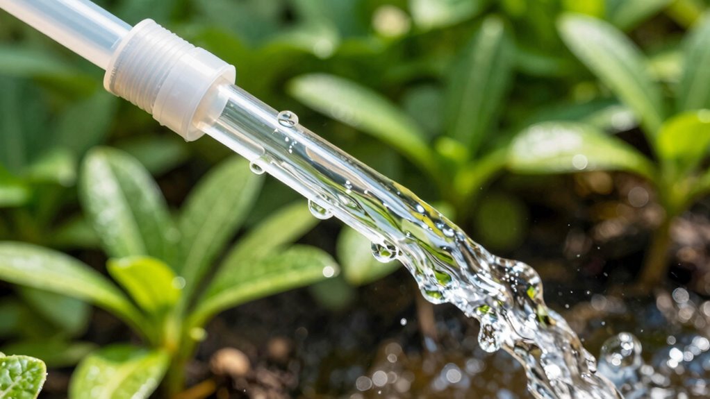 flush system clear debris