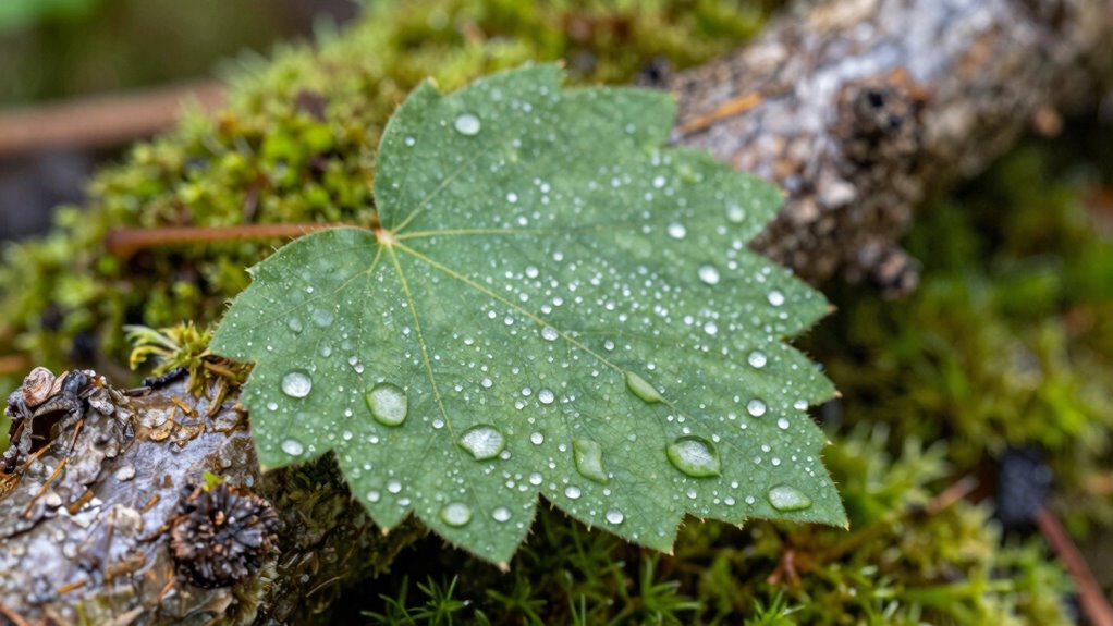 focus on textural details