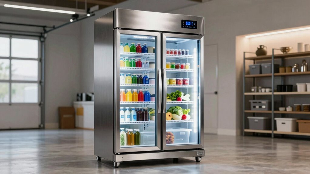 garage refrigerator selection criteria