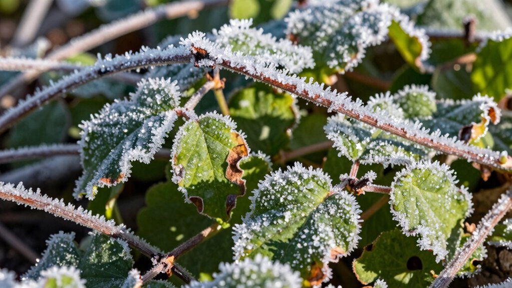 garden stress signs detection