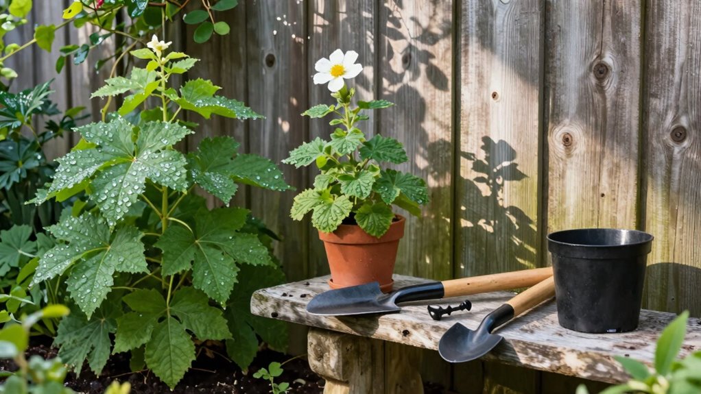 gardening content during downtime