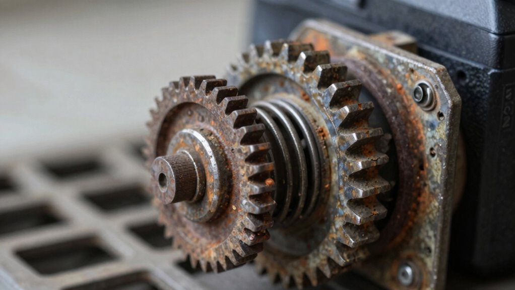 gear and spring failures