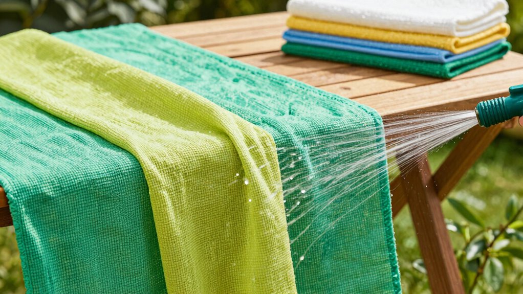 gentle cleaning sun drying