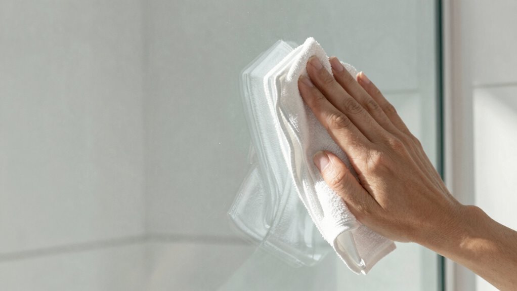 gentle consistent glass maintenance