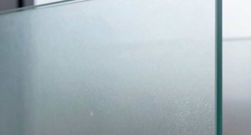 glass fogging causes clarity loss
