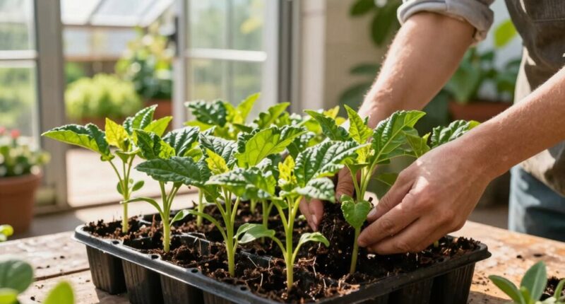 gradually acclimate outdoor plants