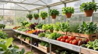 greenhouse as food pantry
